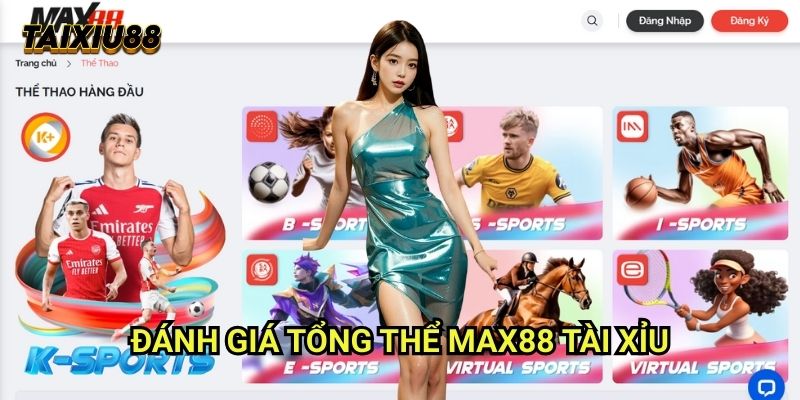Đánh giá tổng thể Max88 Tài xỉu