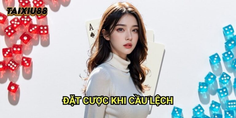 Đặt cược khi cầu lệch Tài xỉu - Kỹ thuật phù hợp người chơi