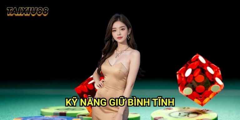 Kỹ năng giữ bình tĩnh Tài xỉu - Điều kiện thành công quan trọng