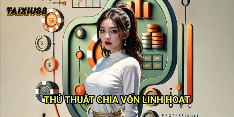 Thủ thuật chia vốn linh hoạt Tài xỉu 88: Chiến lược quản lý vốn hiệu quả